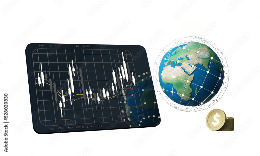 Poster businessman using mobile smart phone. business global internet connection application technology and