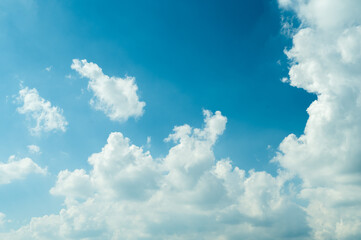 青空と白い雲