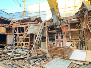 家解体現場 昭和の木造の家