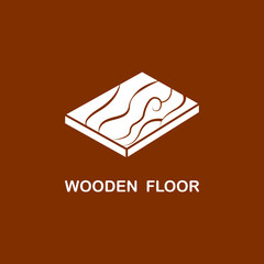natural wood floor icon