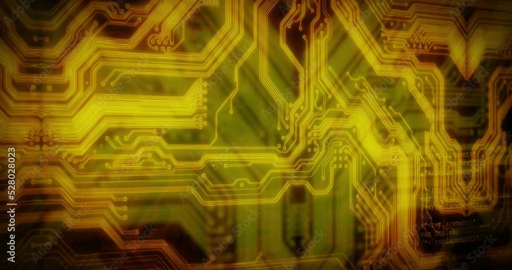 Leinwandbilder Circuit programming, big data server and information technology for software coding, digital future developer and crypto computer code. Abstract pattern, network hacker and IT iot cybersecurity cloud