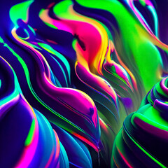 Obraz na płótnie Canvas abstract color splash Background. Modern colorful flow poster. Wave Liquid shape color background. Art design for your design project.