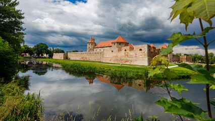 Obraz premium The castle of Fagaras in Romania