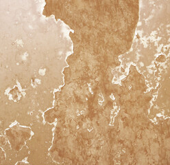 Brown background board texture surface abstract pattern with paint cracks. Vintage backdrop concept