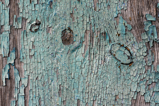 old blue wood paint faded wood background bleached