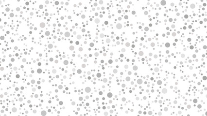 Abstract background dots or round pattern with random gray color and size good for print, interior design, cover, fabric