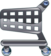 trolley cart illustration