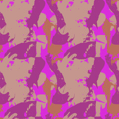 Obraz na płótnie Canvas Abstract seamless pattern. Fashionable graphics. Seamless pattern. Design of fabric, dresses, bed linen, wrapping paper. Paper wrapping pattern, fabric prints, wallpaper decor.
