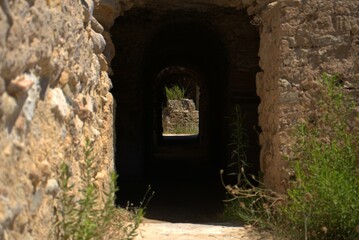 Fototapeta na wymiar doorway to the castle