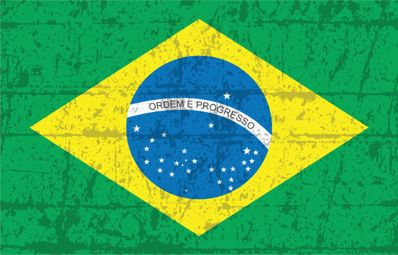 brazil national patriot grunge flag texture background wallpaper