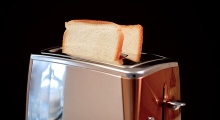 toaster and bread