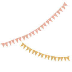 Bunting party decoration