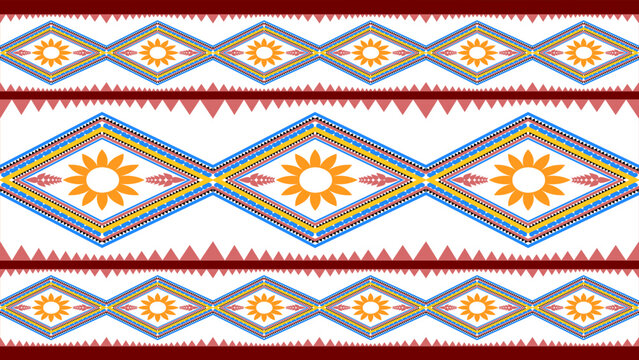 Ethnic fabric design