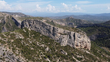 Fototapeta na wymiar Mola d'Irto-Mola d'en Marc, Serra de Pandols-Serra de Cavalls-Terra Alta-Catalunya