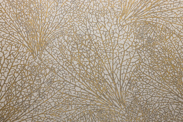 Colorful textile tapestry with glittering texture pattern