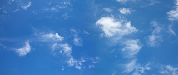 Błękitne niebo, blue sky	 - obrazy, fototapety, plakaty