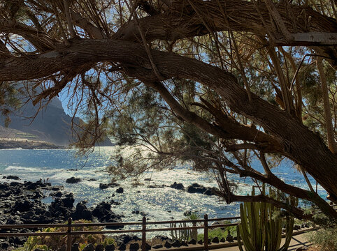 North coast of Tenerife in Buenavista, near Teno Natural Park