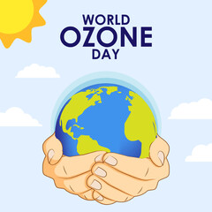 Vector illustration for World Ozone day