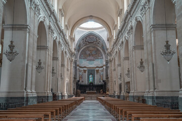 Chiesa di San Nicolo l'Arena in Catania.
