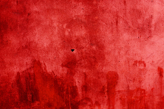 scary red wall for background. red wall haunted and spooky. horror concept