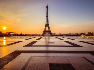 Tour Eiffel, place du Trocadero, Paris