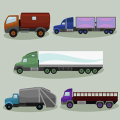 set of trucks