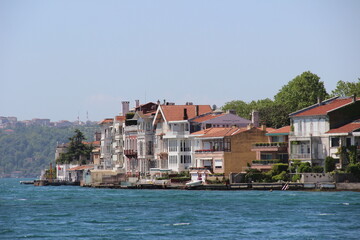 Fototapeta na wymiar Bosphorus from Istanbul to Black sea