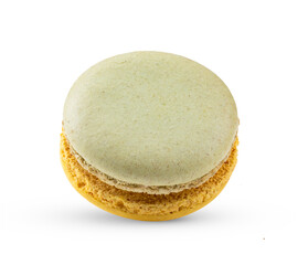 Macarons isolated on white