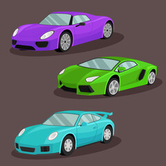 Sport Cars set