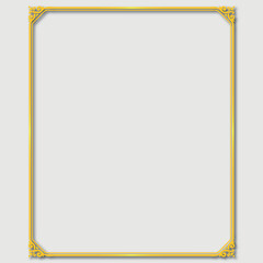 Frame, in the style of an ornament, Vector illustration eps 10, Art.