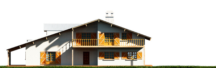 architecture concept, historic house