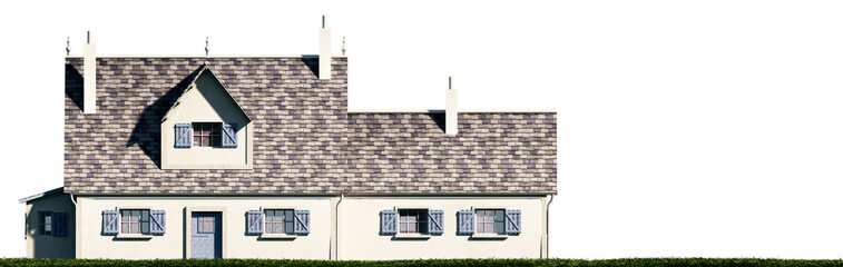 architecture concept, historic house