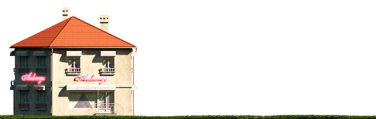 architecture concept, historic house