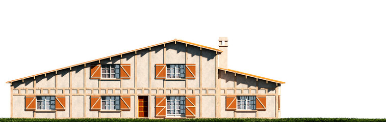 architecture concept, historic house