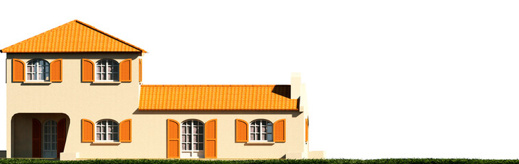 architecture concept, historic house