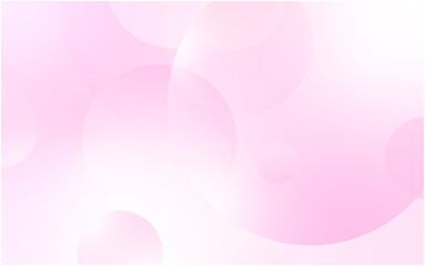 ピンクのグラデーション、円の集まり、背景イラスト素材