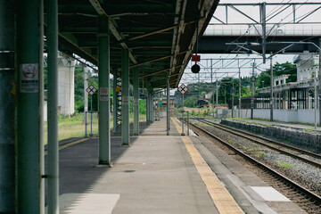 駅のホーム