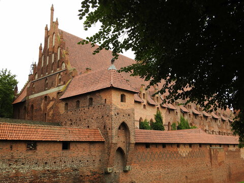 Marienburg Castle In Malbork, Poland