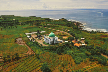 Mosque in the Side of the Beach