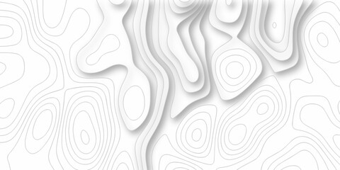 Fototapeta premium abstract pattern with lines Topographic map background. Line topography map contour background, geographic grid. Abstract vector illustration. 