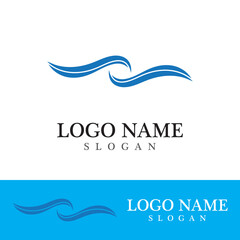 Wave beach vector illustration design