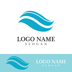 Wave beach vector illustration design