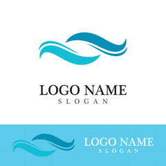 Wave beach vector illustration design