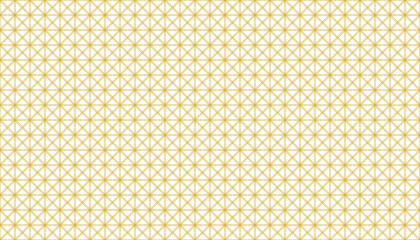 gold geomatric pattern stripes, white background and seamless. Beautiful, elegant mesh pattern, rhombus pattern. repeatable background with vector design