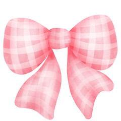 pink ribbon bow