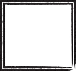 Obraz premium Square Frame Brush Stroke