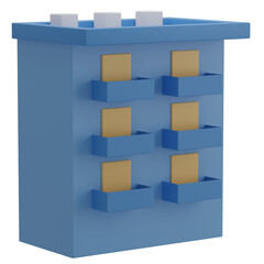 3D Apartment Illustration 