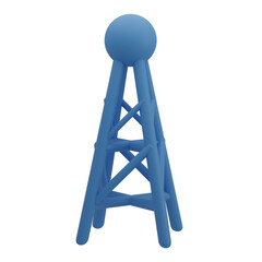 3D Tower Illustration 