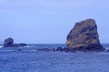 The rock formations