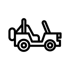 car line icon illustration vector graphic 